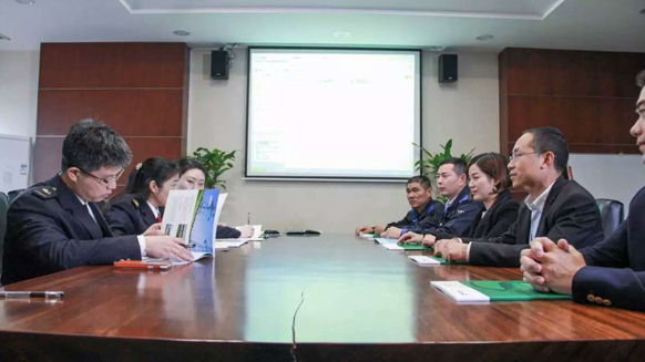 湖南省質監局領導蒞臨湘江電纜參觀指導