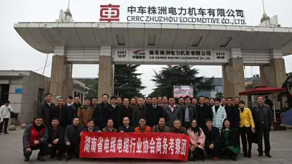 湖南省電線電纜行業協會理事會議在湘江電纜召開
